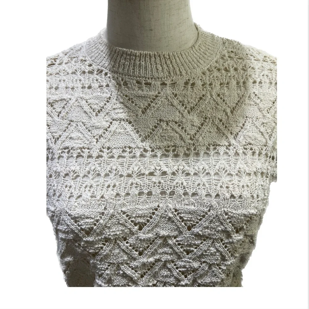 Zara knitted top. Brand new with tags. Size Medium - Picture 2 of 6